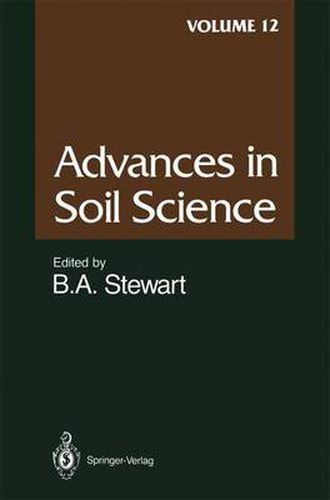 Cover image for Advances in Soil Science: Volume 12