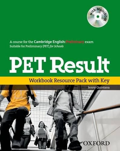 Cover image for PET Result:: Printed Workbook Resource Pack with Key