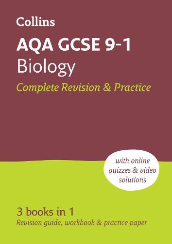 AQA GCSE 9-1 Biology All-in-One Complete Revision and Practice: Ideal for Home Learning, 2023 and 2024 Exams