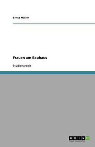 Cover image for Frauen am Bauhaus