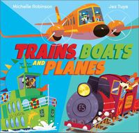 Cover image for Trains, Boats and Planes