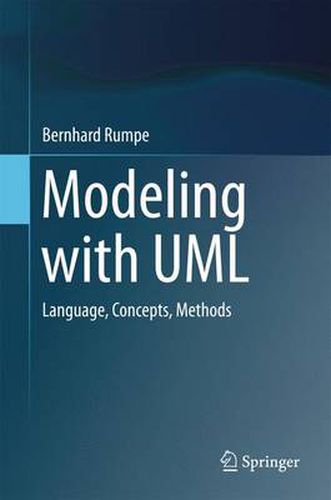 Cover image for Modeling with UML: Language, Concepts, Methods