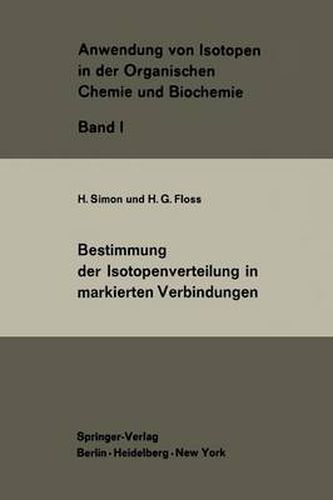 Bestimmung Der Isotopenverteilung in Markierten Verbindungen