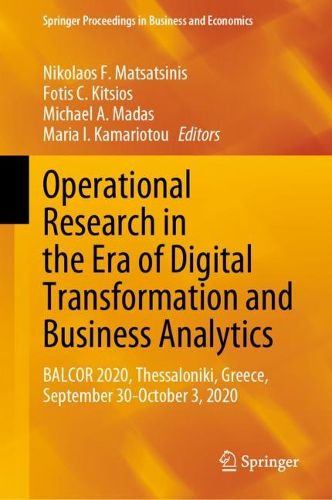 Cover image for Operational Research in the Era of Digital Transformation and Business Analytics