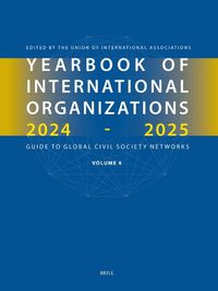 Cover image for Yearbook of International Organizations 2024-2025, Volume 4