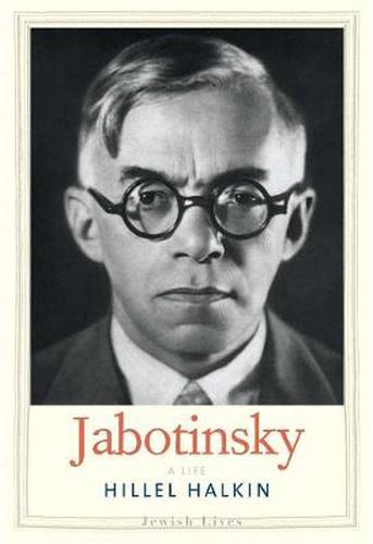 Cover image for Jabotinsky: A Life