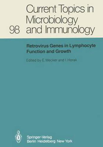 Cover image for Retrovirus Genes in Lymphocyte Function and Growth