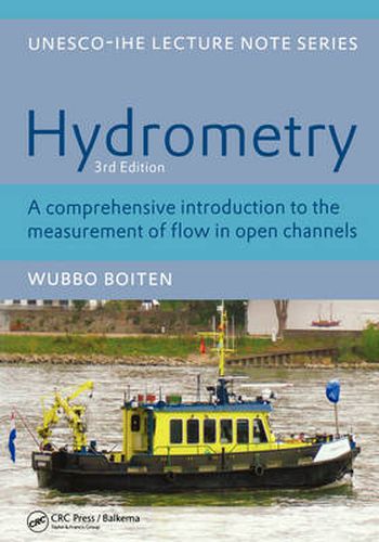Cover image for Hydrometry: A comprehensive introduction to the measurement of flow in open channels
