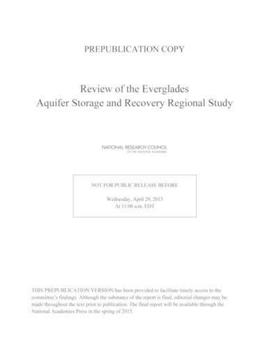 Review of the Everglades Aquifer Storage and Recovery Regional Study