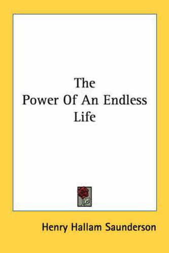 Cover image for The Power of an Endless Life