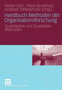 Cover image for Handbuch Methoden der Organisationsforschung: Quantitative und Qualitative Methoden