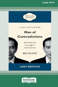 Cover image for Man of Contradictions [16pt Large Print Edition]