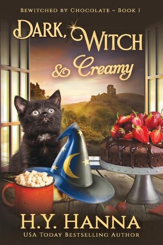 Cover image for Dark, Witch & Creamy (LARGE PRINT): Bewitched By Chocolate Mysteries - Book 1