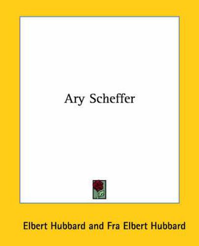 Cover image for Ary Scheffer