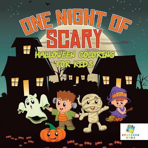 One Night of Scary Halloween Coloring for Kids