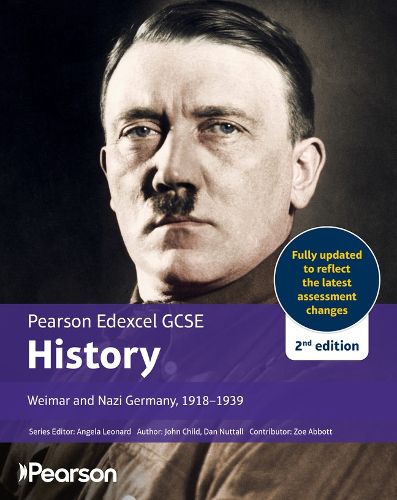 Cover image for Pearson Edexcel GCSE (9-1) History Weimar and Nazi Germany, 1918-1939 2nd edition