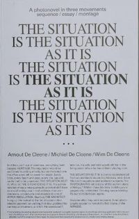 Cover image for The Situation As It Is