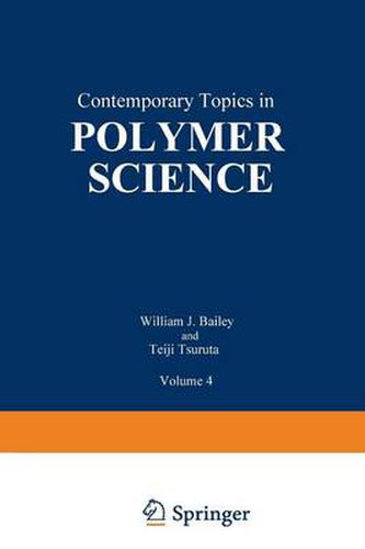 Cover image for Contemporary Topics in Polymer Science: Volume 4