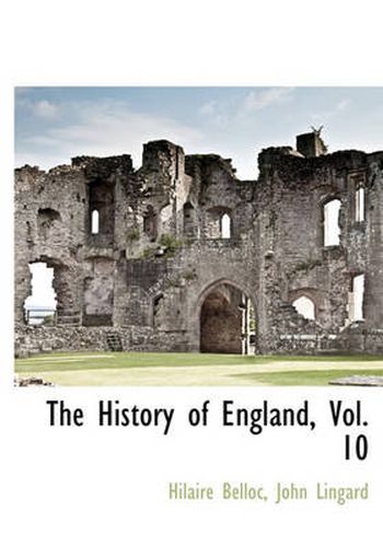 Cover image for The History of England, Vol. 10