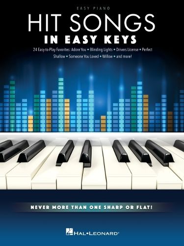 Cover image for Hit Songs - In Easy Keys: Never More Than One Sharp or Flat!