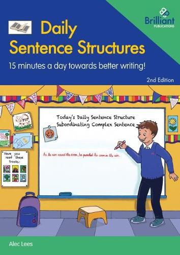 Cover image for Daily Sentence Structures: 15 minutes a day towards better writing!