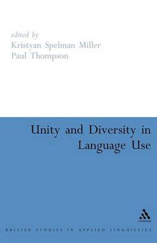 Cover image for Unity and Diversity in Language Use