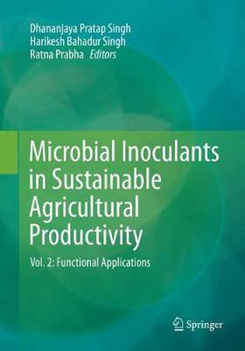 Cover image for Microbial Inoculants in Sustainable Agricultural Productivity: Vol. 2: Functional Applications