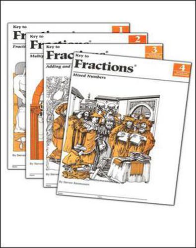 Cover image for Key to Fractions, Books 1-4, Reproducible Tests