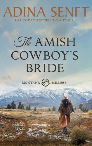 Cover image for The Amish Cowboy's Bride (Large Print Hardcover)