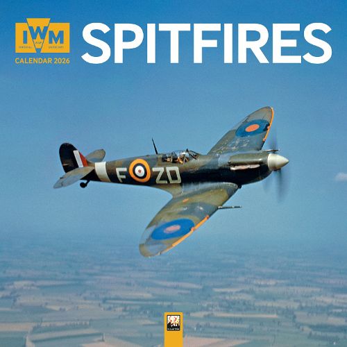 Cover image for Imperial War Museums: Spitfires Wall Calendar 2026 (Art Calendar)
