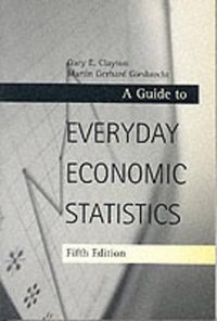 Cover image for An Everyday Guide to Economic Statistics