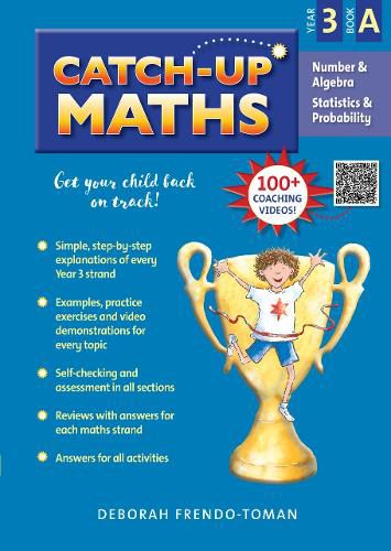 Cover image for Catch-Up Maths: Number & Algebra, Statistics & Probability - Year 3 Book A