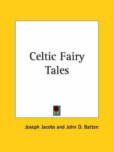 Cover image for Celtic Fairy Tales (1892)