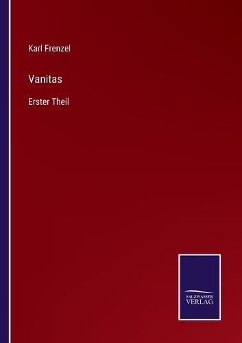Cover image for Vanitas: Erster Theil