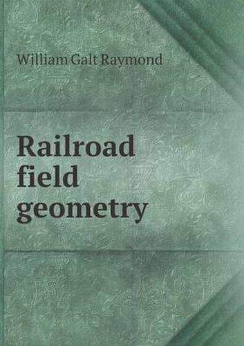 Cover image for Railroad field geometry