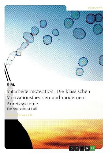 Cover image for Mitarbeitermotivation: Die Klassischen Motivationstheorien Und Modernen Anreizsysteme