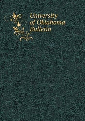 University of Oklahoma Bulletin