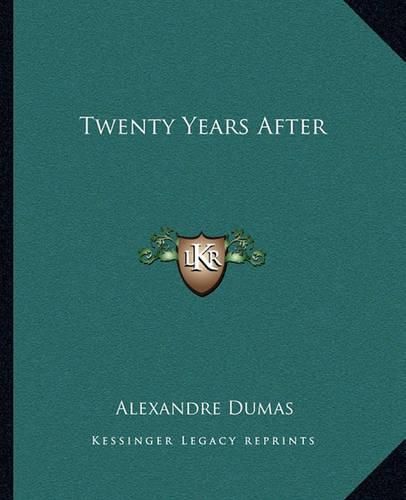 Cover image for Twenty Years After