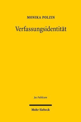 Cover image for Verfassungsidentitat: Ein normatives Konzept des Grundgesetzes?