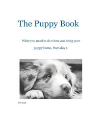 Cover image for The Puppy Book