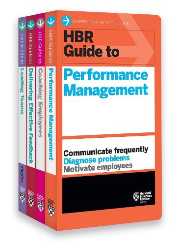 Cover image for HBR Guides to Performance Management Collection (4 Books) (HBR Guide Series)