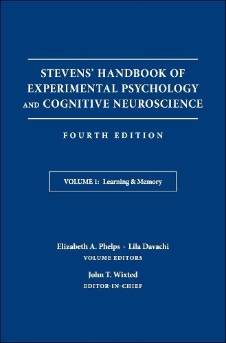 Cover image for Stevens' Handbook of Experimental Psychology and Cognitive Neuroscience: Learning and Memory