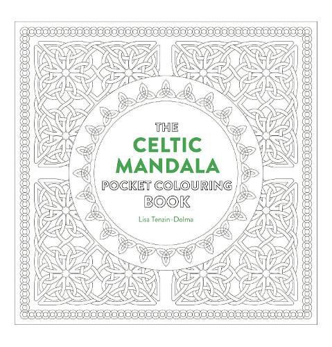 Cover image for Celtic Mandala Pocket Coloring Book: 26 Inspiring Designs for Mindful Meditation and Coloring