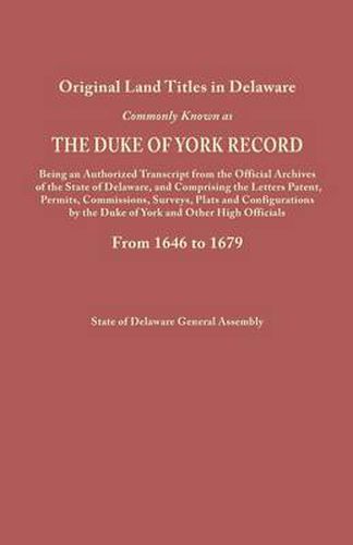 Cover image for Duke of York Record, 1646-1679