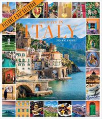 Cover image for 365 Days in Italy Picture-A-Day Wall Calendar 2024