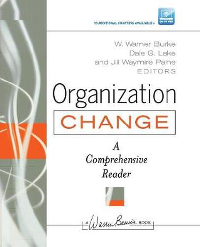 Cover image for Organization Change: A Comprehensive Reader