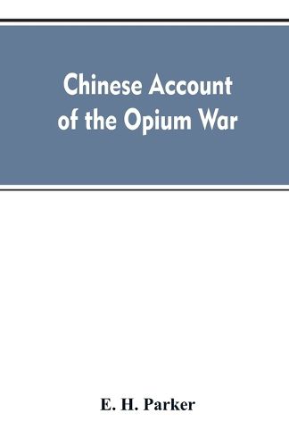 Cover image for Chinese account of the Opium war