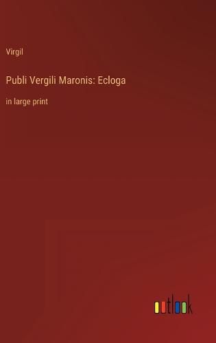 Cover image for Publi Vergili Maronis