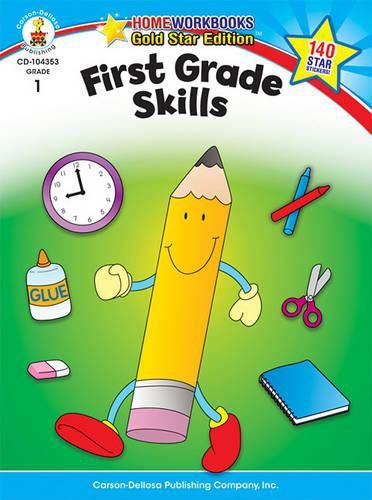 Cover image for First Grade Skills: Gold Star Edition