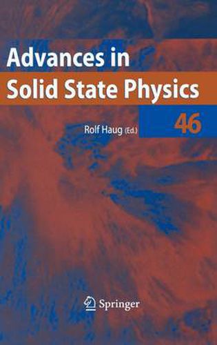 Cover image for Advances in Solid State Physics 46